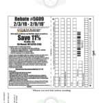 Menards 11 Rebate 2023 Form MenardsRebateForms