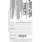 Menards Rebate Form Printable Fill Online Printable Fillable Blank